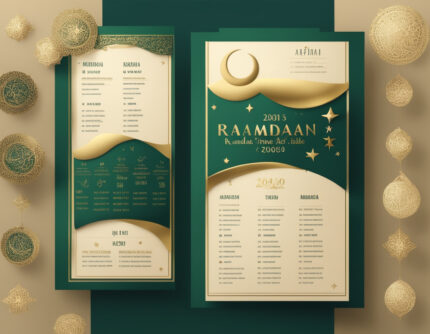 Affordable Ramadan Time Table Printing – High-Quality